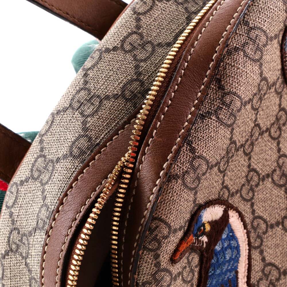 Gucci Zip Pocket Backpack Embroidered #249848G10B - Picture 7 of 8